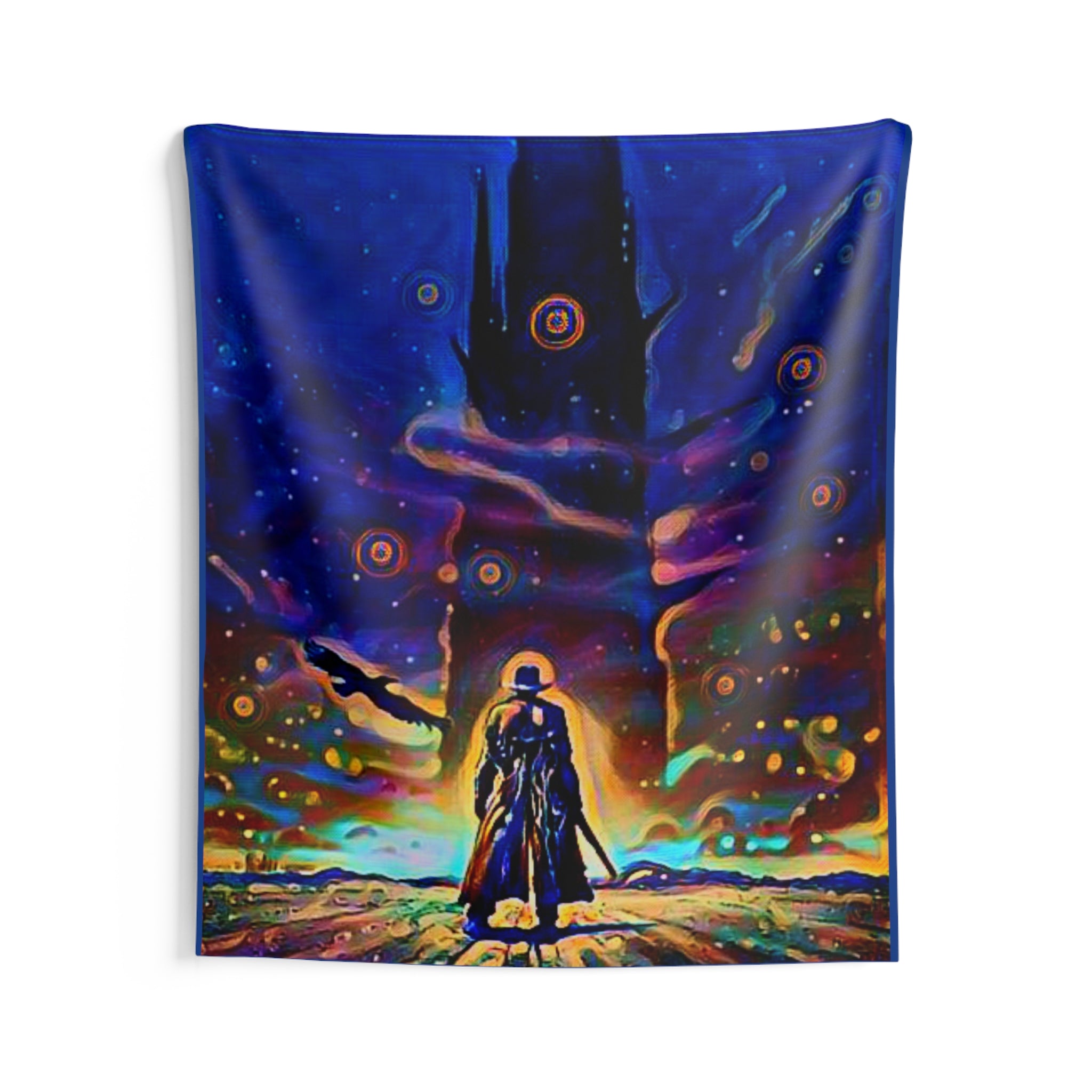 Gunslinger Dark Tower Wall Tapestries, Stephen King Art, Gift For Constant Reader