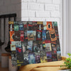 Stephen King Book Covers Glass Cutting Board