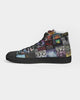 Stephen King Hightop Canvas Shoes for Women - Black Sole