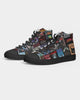 Stephen King Hightop Canvas Shoes for Women - Black Sole