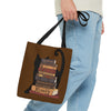 Bookish Black Cat Tote Bag for Stephen King Fans