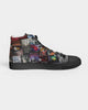 Stephen King Hightop Canvas Shoes for Women - Black Sole