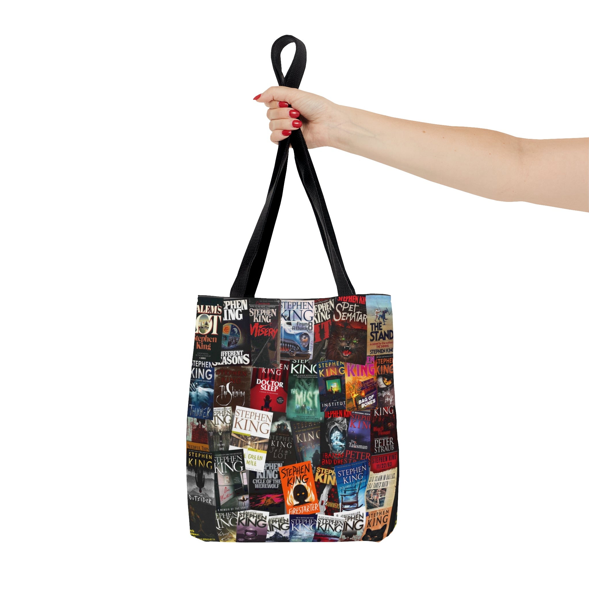 Stephen King Book Covers Tote Bag