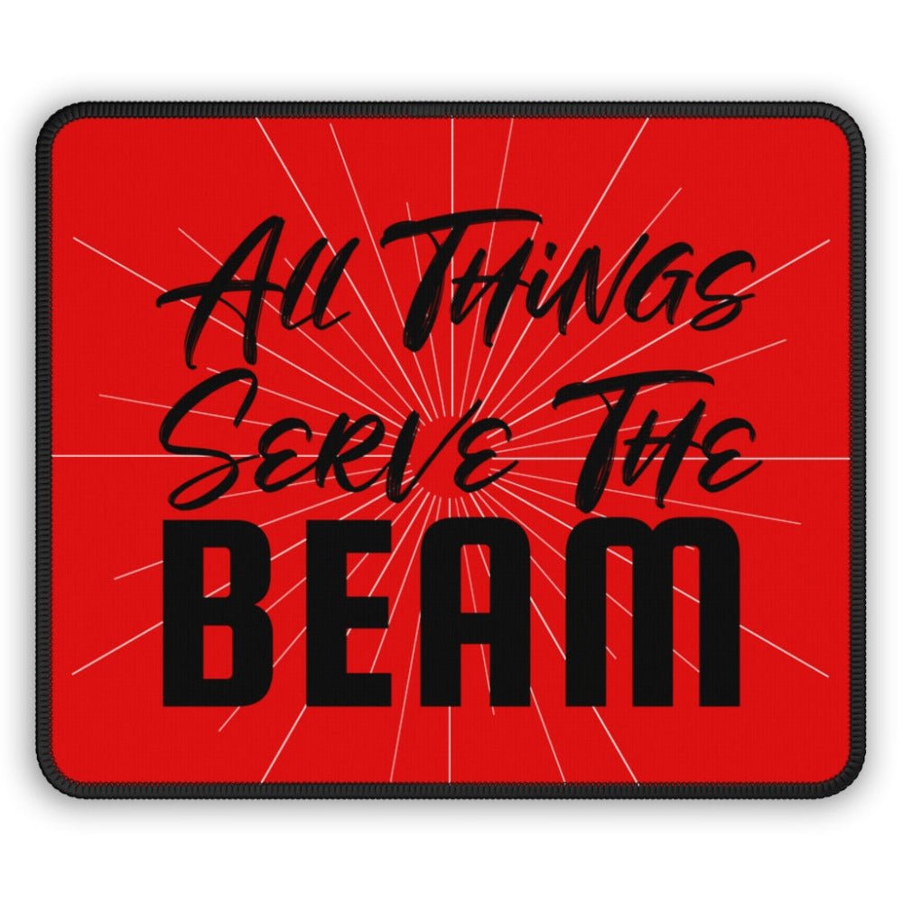 All Things Serve The Beam Gaming Mouse Pad, Stephen King Fan Gift - ConstantReaders