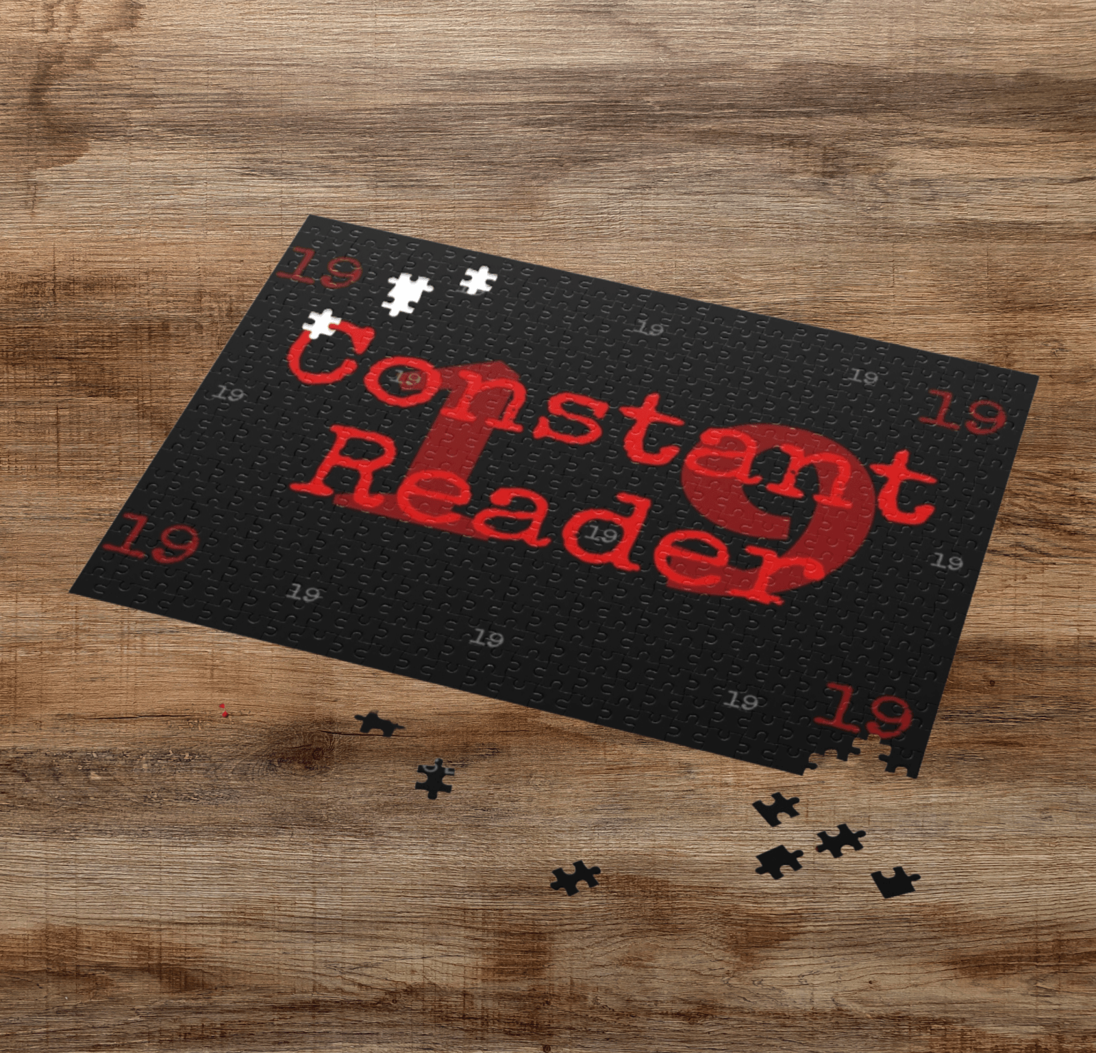 Constant Reader Jigsaw Puzzle, Cool Stephen King Gift (252, 500, 1000-Piece) - ConstantReaders