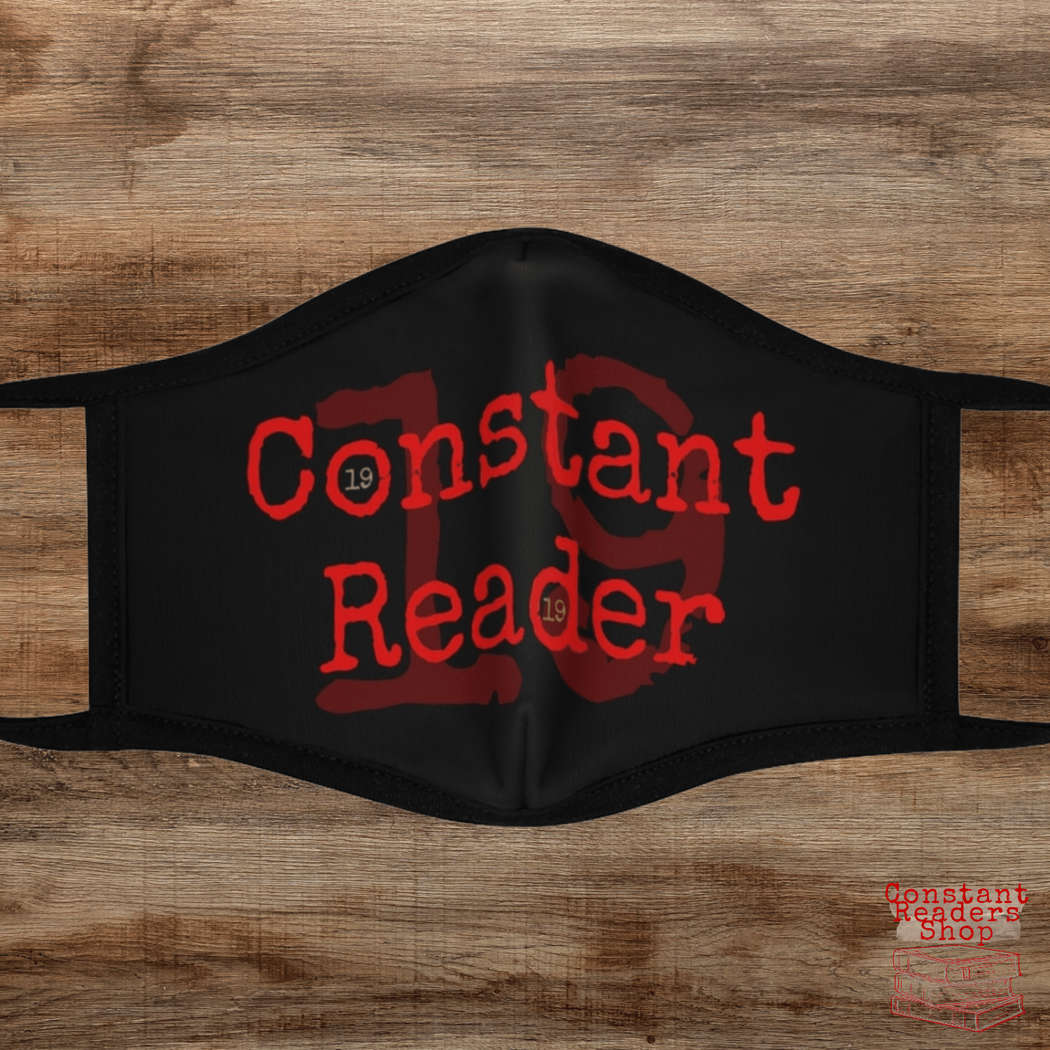 Constant Reader Mask, Stephen King Fan Fitted Polyester Face Mask - ConstantReaders