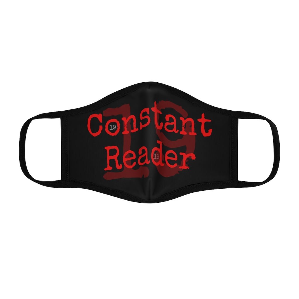 Constant Reader Mask, Stephen King Fan Fitted Polyester Face Mask - ConstantReaders