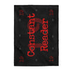 Constant Reader Velveteen Plush Blanket, Stephen King Fan Gift - ConstantReaders