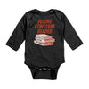 Future Constant Reader Long Sleeve Baby Bodysuit, Stephen King Fan BabyShower Gift - ConstantReaders