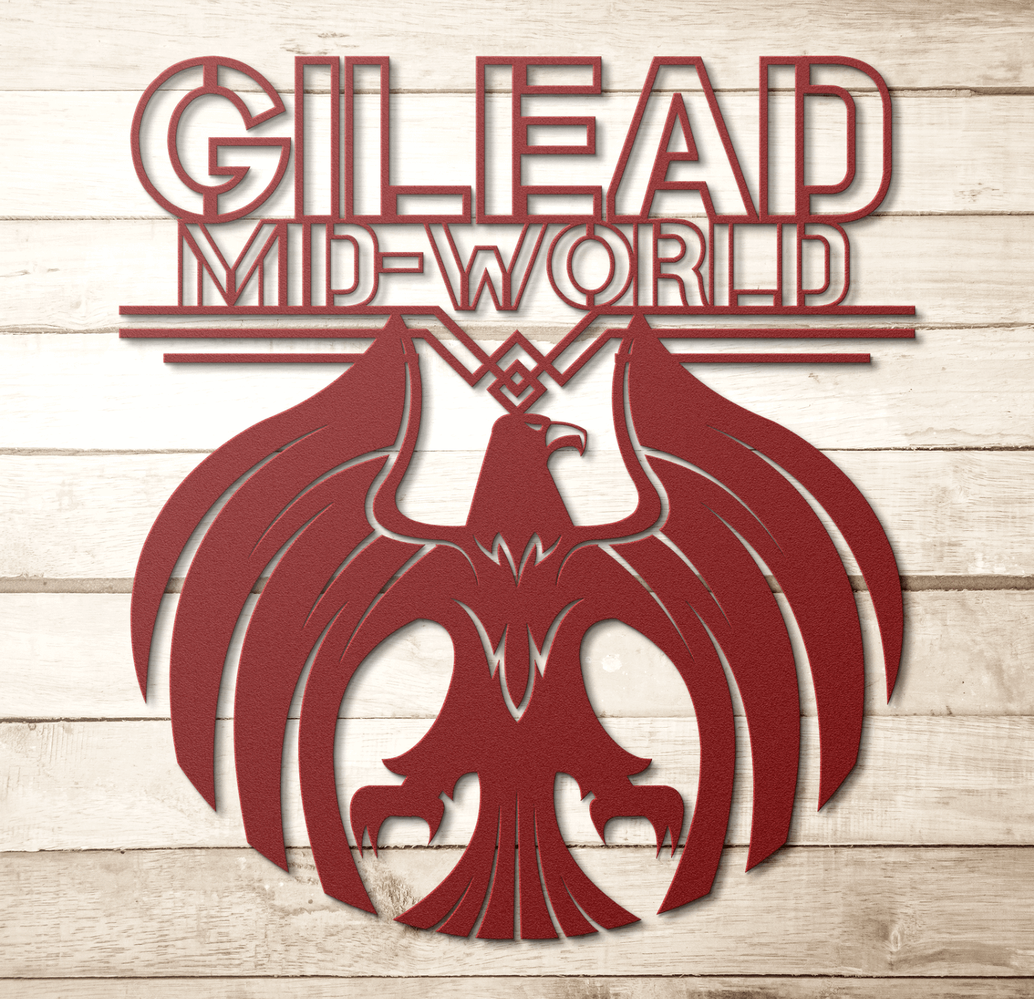 Gilead Mid-World Metal Sign, Stephen King Fan Gift - ConstantReaders