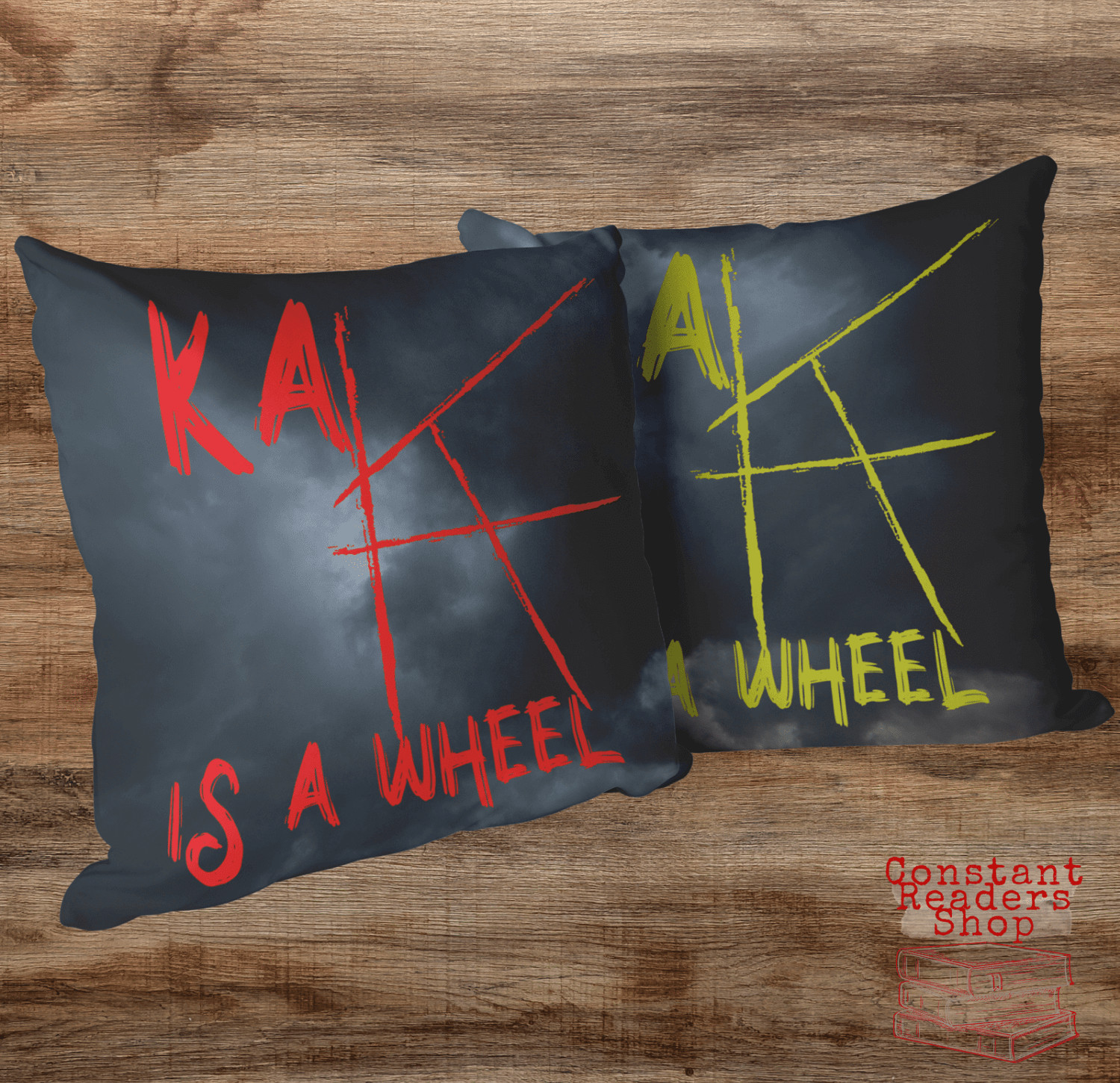 Ka Is A Wheel Pillow - ConstantReaders