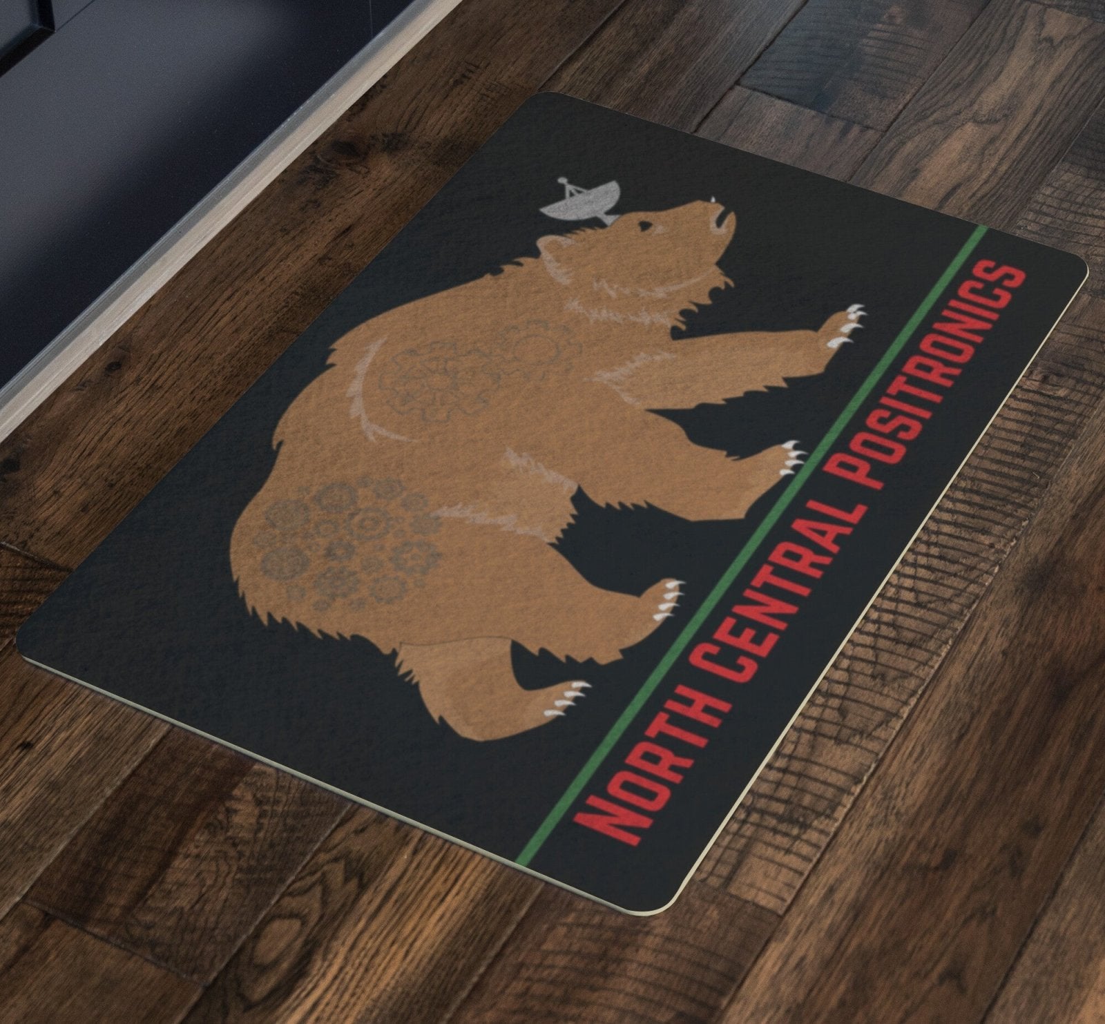 North Central Positronics Door Mat, Shardik The Bear Stephen King Fan Gift - ConstantReaders