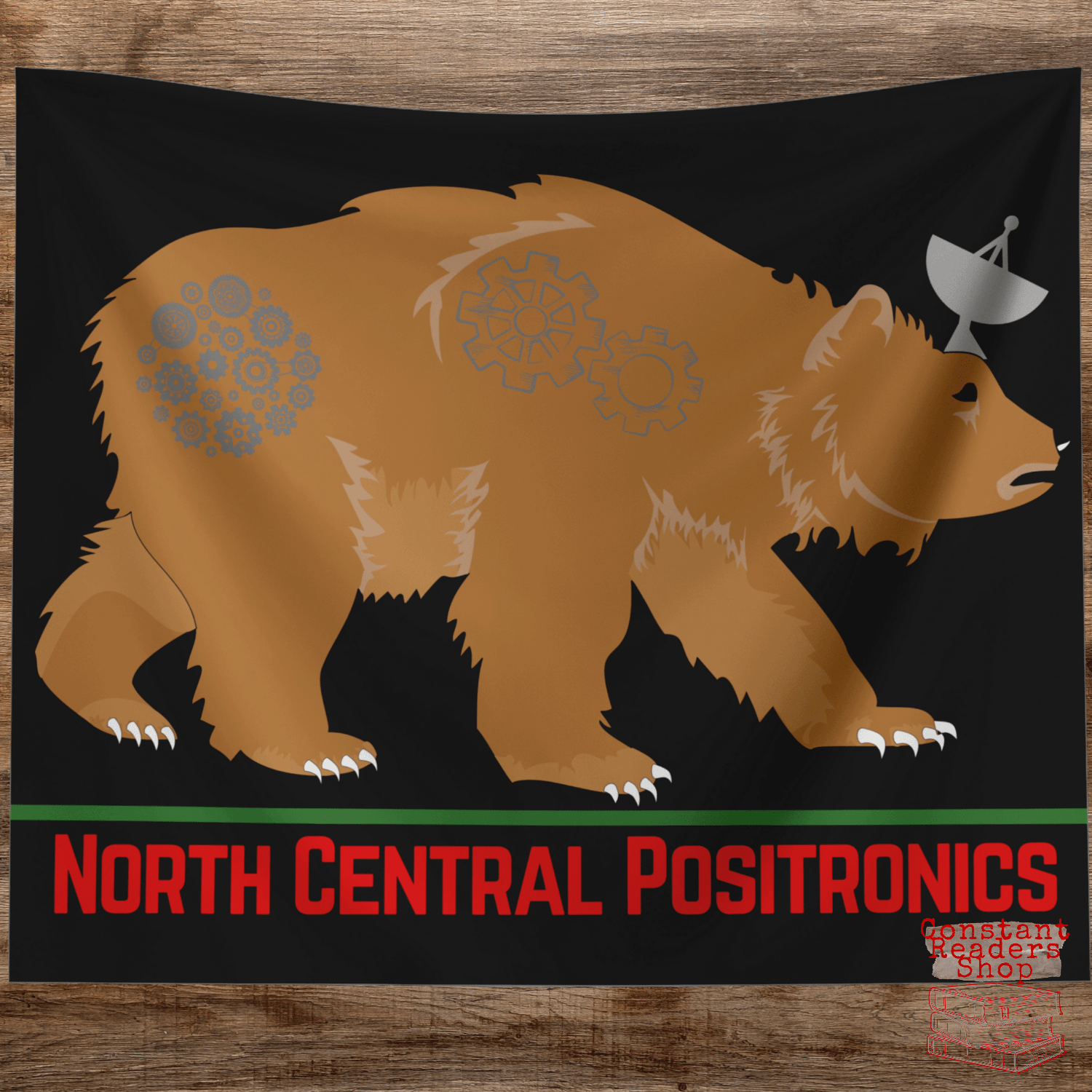 North Central Positronics Wall Tapestry, Stephen King Fan Gift - ConstantReaders