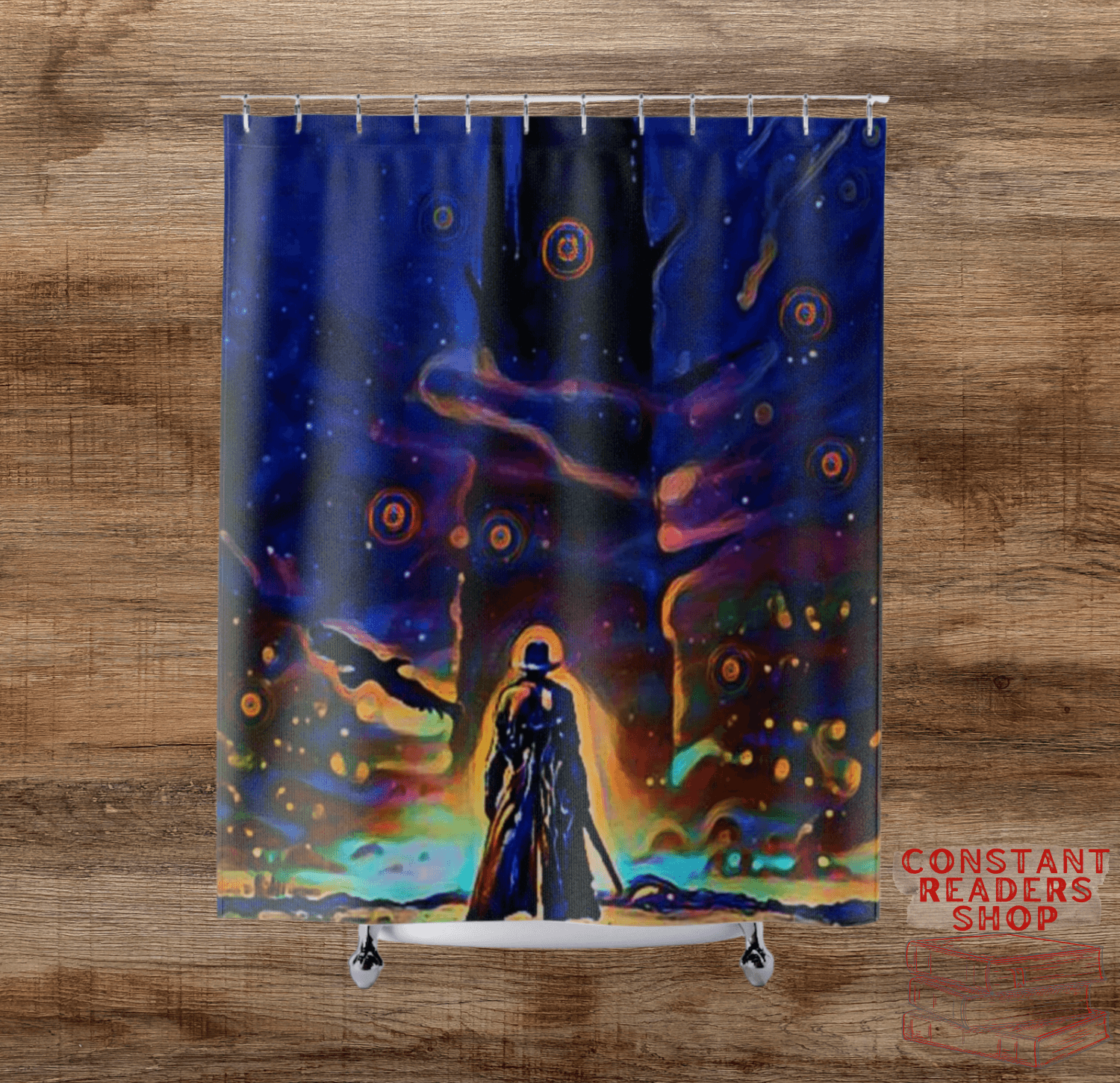 Stephen King Dark Tower Shower Curtain Shower Curtain 72"x72" - ConstantReaders