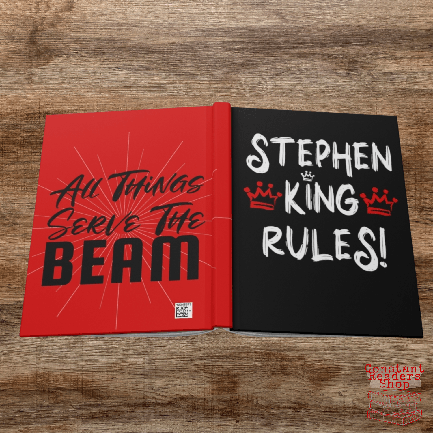 Stephen King Rules Hardcover Journal - ConstantReaders