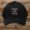 Stephen King Rules Unisex Embroidered Twill Hat, Constant Reader Cap - ConstantReaders